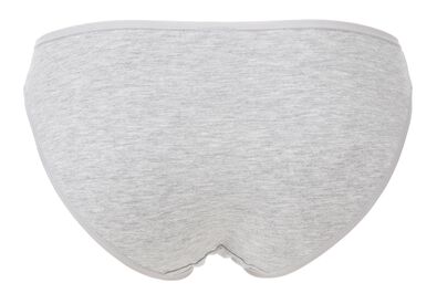 3-pak damesslip grijsmelange - 1000002302 - HEMA