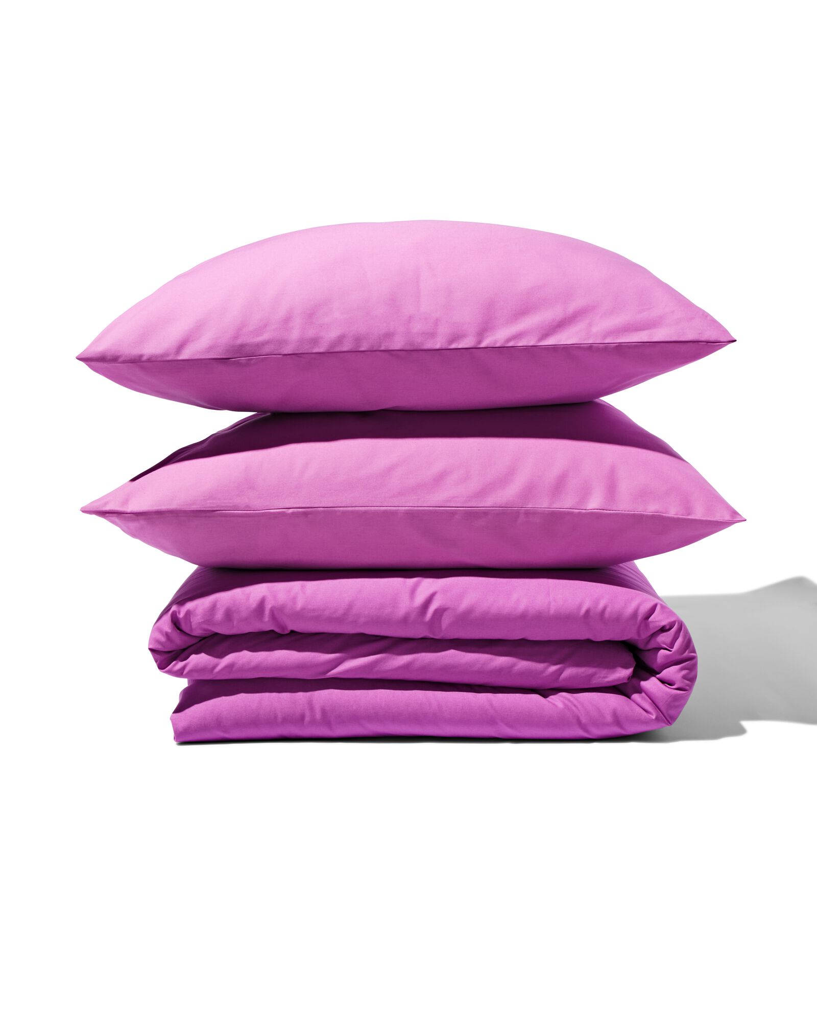 dekbedovertrek 200x200/220cm zacht katoen violet - 5750068 - HEMA