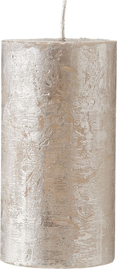 Kerzen, rustikal champagne champagne - 1000032605 - HEMA