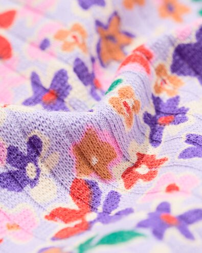 robe enfant c&ocirc;tel&eacute; fleurs lavande - 30829306LAVENDER - HEMA