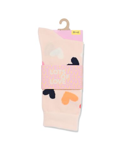 sokken voor volwassenen 'lots of love'  - 4100201 - HEMA