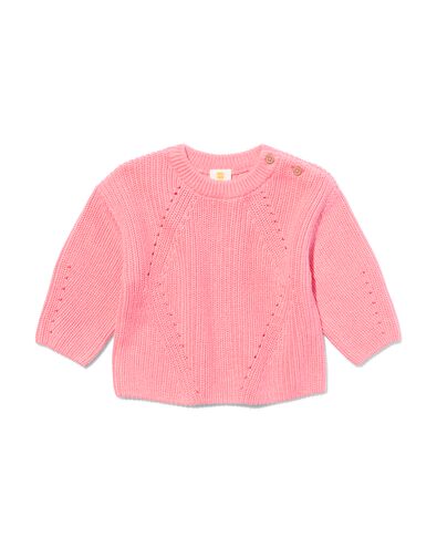 Baby-Strickpullover rosa - 33066450PINK - HEMA