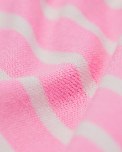 damespyjamatop jersey strepen roze roze - 23401660PINK - HEMA