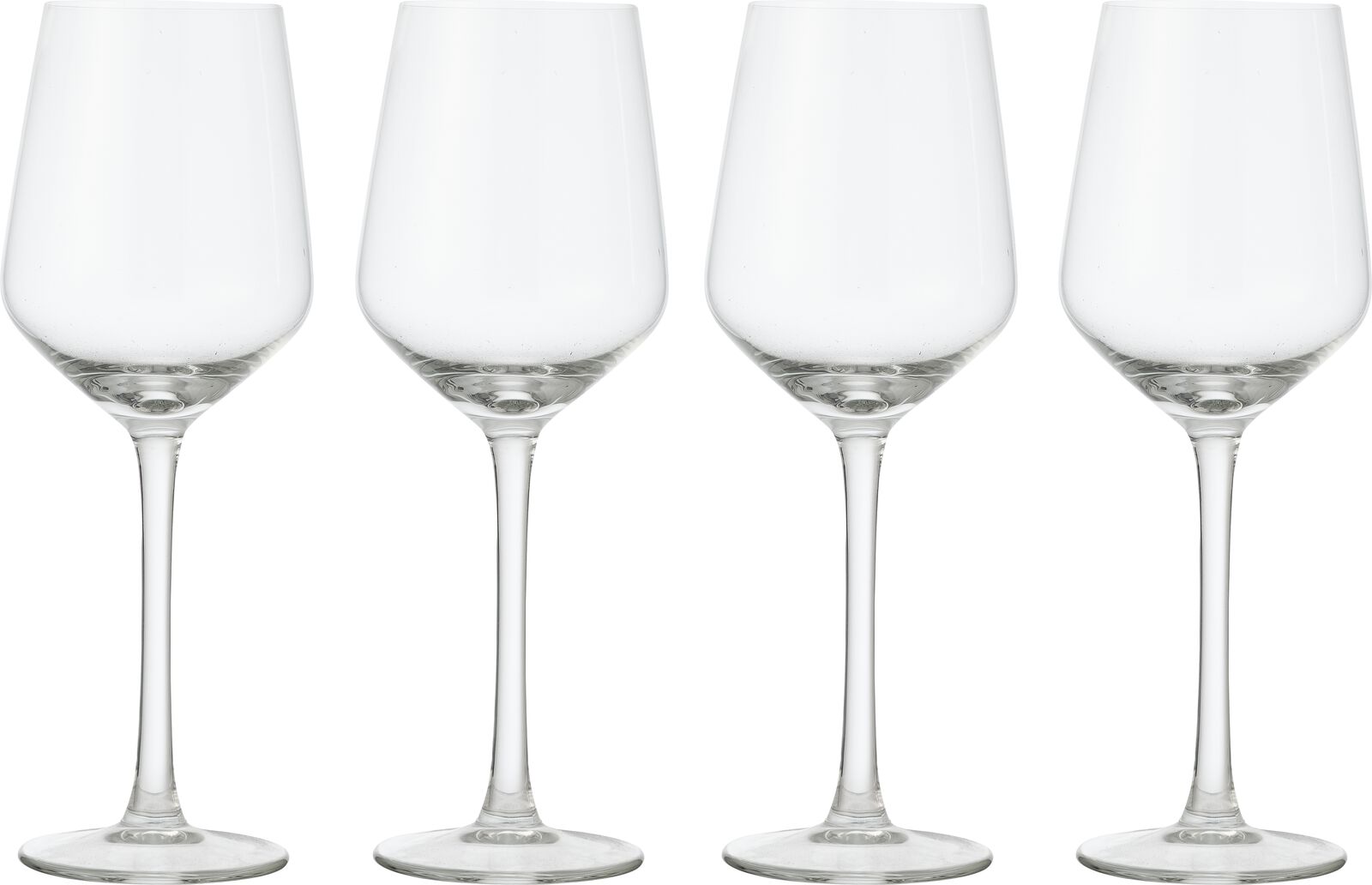 4-pak wittewijnglazen 350ml - 9401011 - HEMA