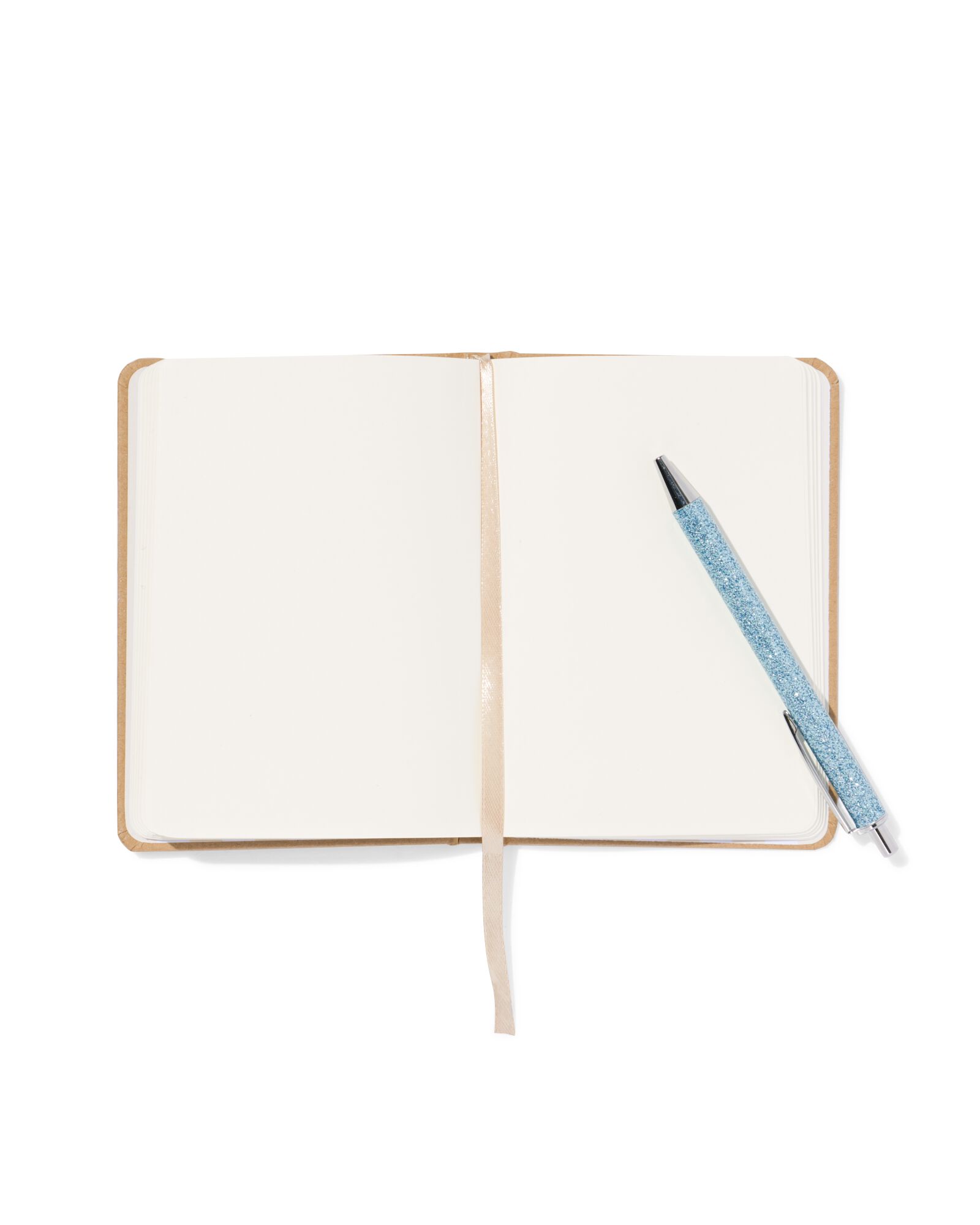 carnet A6 blanc kraft - 14120134 - HEMA