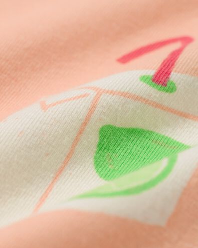 Kinder-T-Shirt, Früchte rosa 122/128 - 30864174 - HEMA