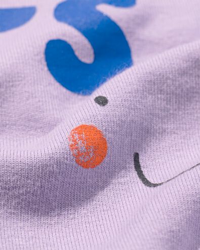 Baby-Sweatshirt, „It‘s ok“ violett 86 - 33193345 - HEMA