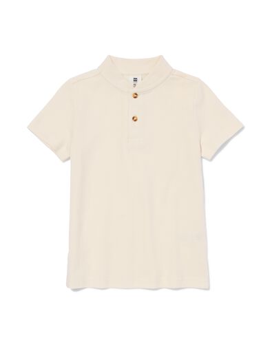 T-shirt enfant gaufr&eacute; &eacute;cru - 30742327ECRU - HEMA