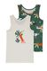 2er-Pack Kinder-Hemden, Dschungel grün - 1000027271 - HEMA
