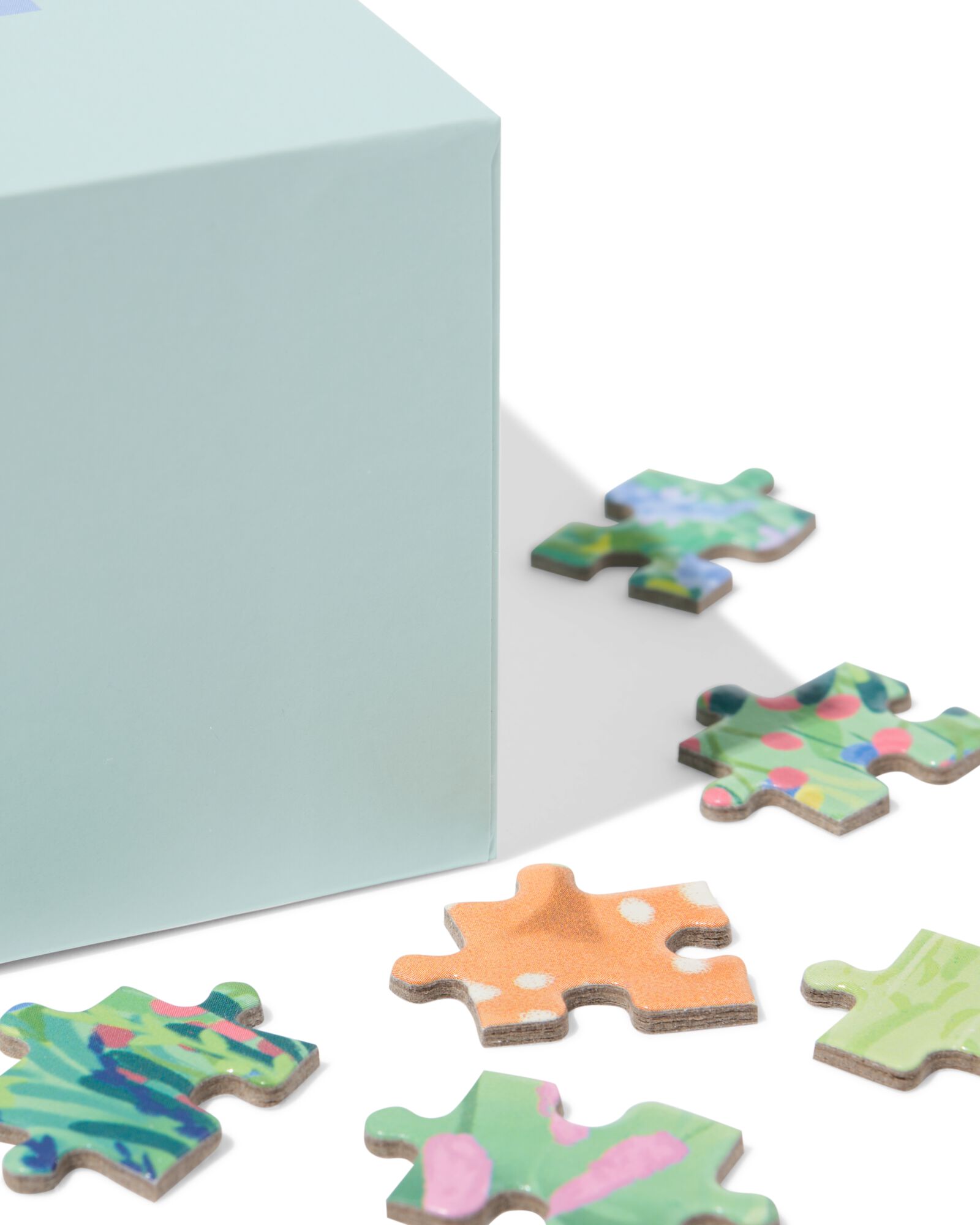 legpuzzel 70x50cm 1000 stukjes boswandeling met dieren - 61160259 - HEMA