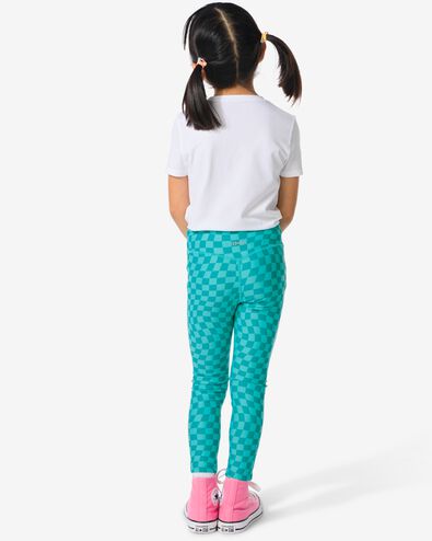legging de sport enfant turquoise turquoise - 36030256TURQUOISE - HEMA