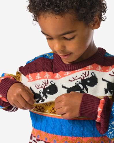 pull enfant Takkie  multi multi - 30708203MULTI - HEMA