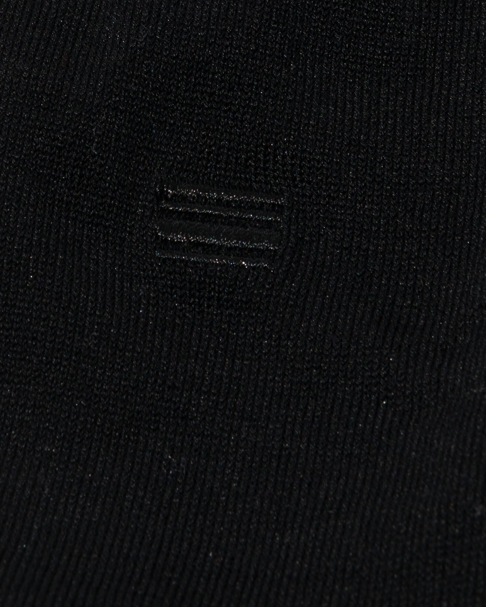 2 paires de chaussettes homme coton brillant noir noir - 1000009297 - HEMA