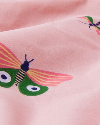 housse de couette enfant 140x200 cm doux coton papillons - 5720125 - HEMA