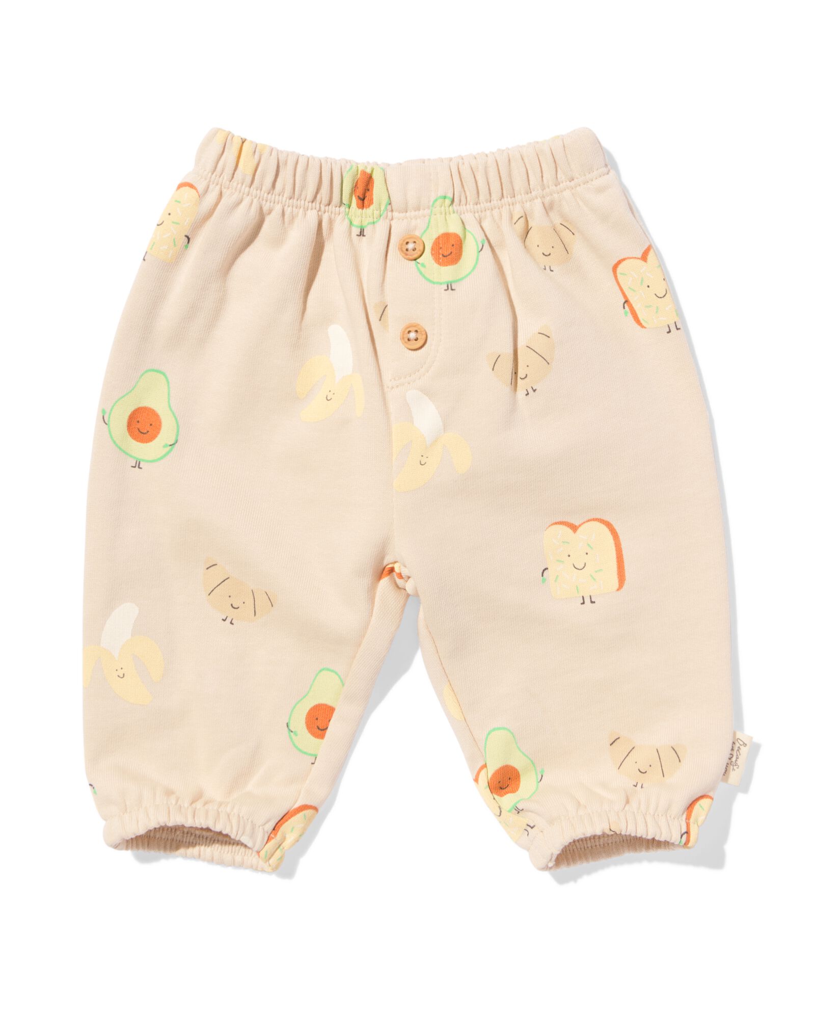 pantalon nouveau-n&eacute; petit-d&eacute;jeuner &eacute;cru &eacute;cru - 33445120ECRU - HEMA