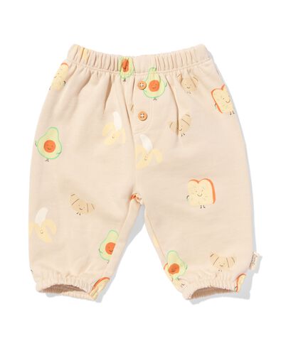 pantalon nouveau-n&eacute; petit-d&eacute;jeuner &eacute;cru &eacute;cru - 33445120ECRU - HEMA