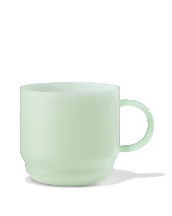 tasse &agrave; caf&eacute; 260ml verre vert - 80660338 - HEMA