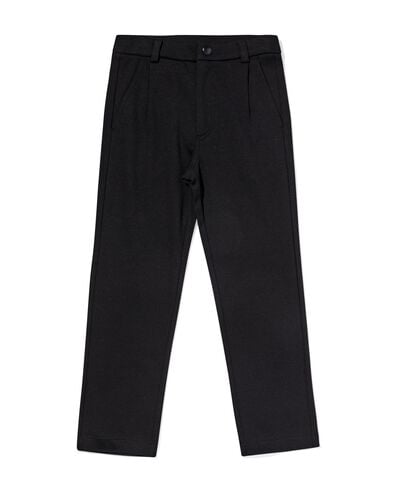pantalon de jogging enfant piqu&eacute;  noir noir - 30706808BLACK - HEMA