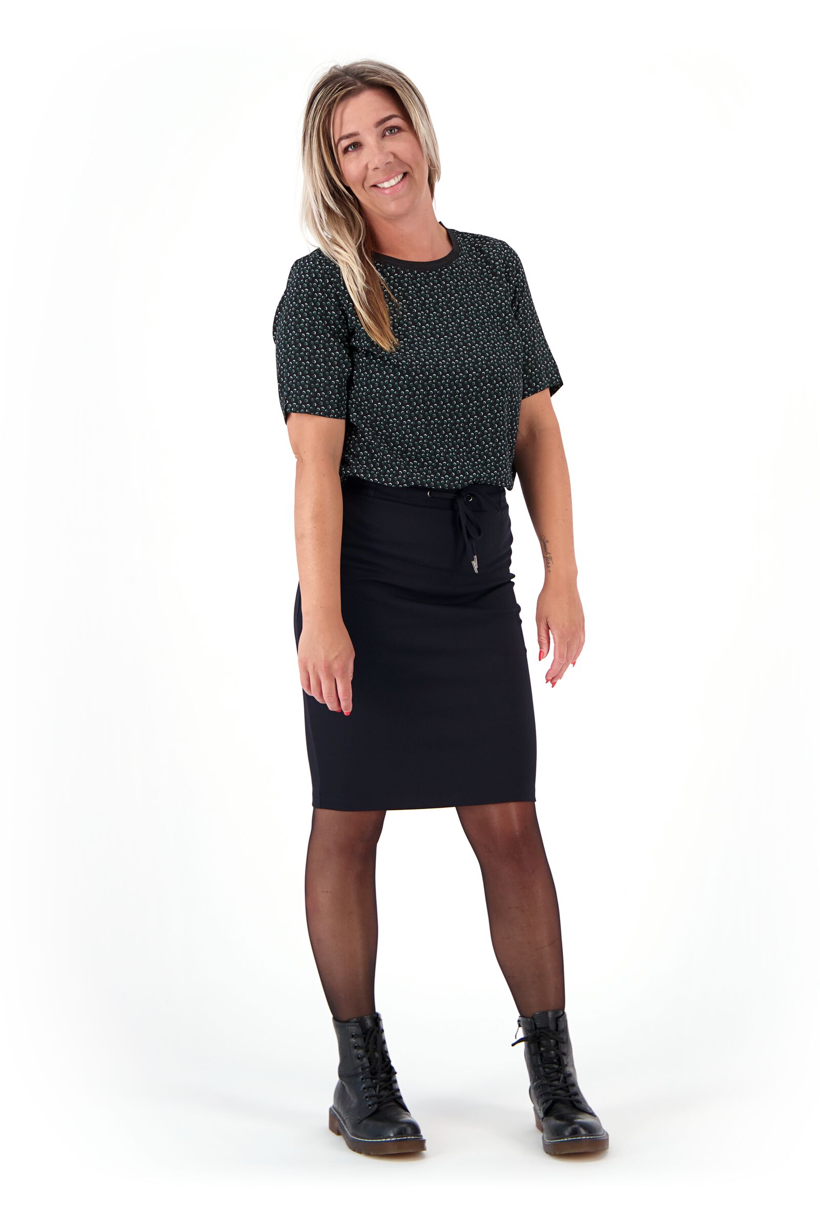 Damen-Rock schwarz - 1000020950 - HEMA