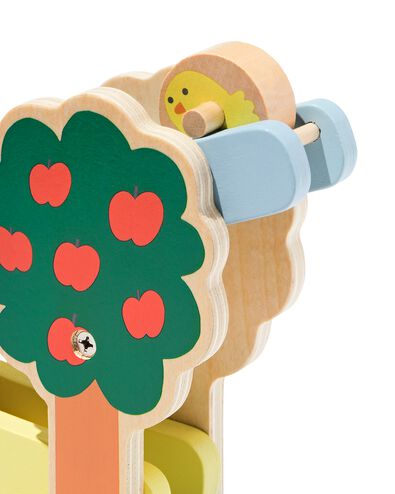 rollerbaan met kuikentjes hout - 15180079 - HEMA