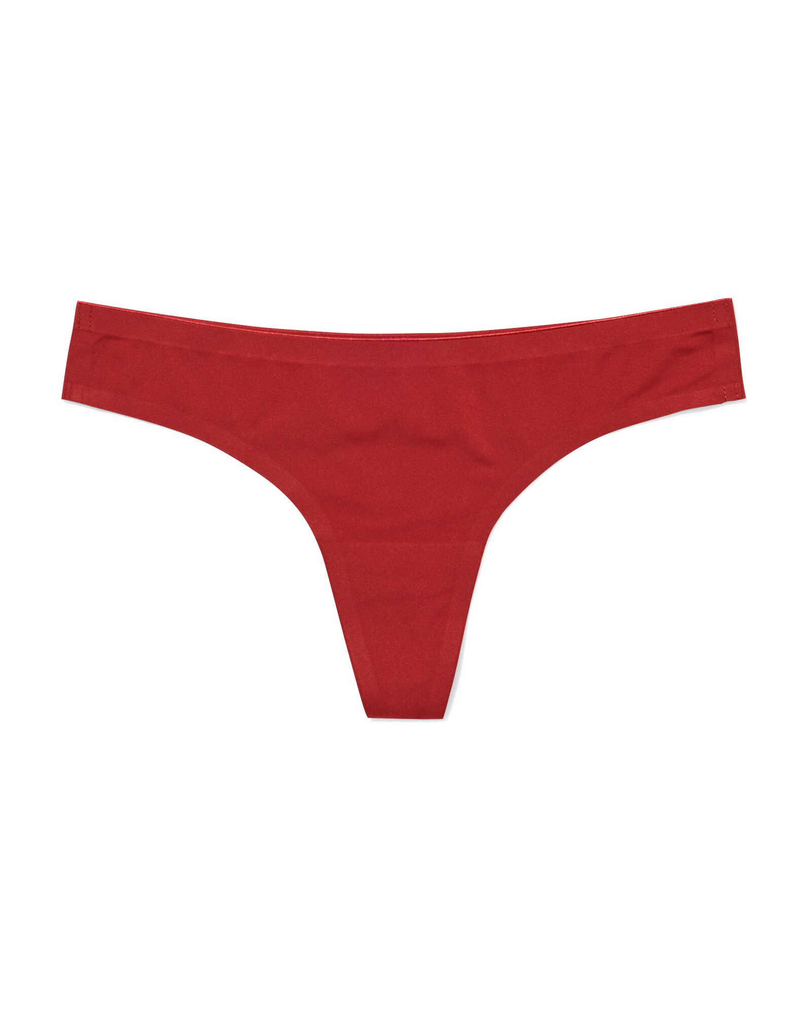 string femme seconde peau microfibre rouge fonc&eacute; - 19631345DARKRED - HEMA