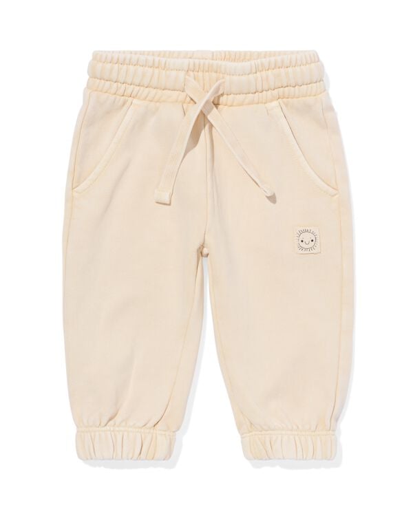 Babyhose bequeme Passform aus Jersey sandfarben sandfarben - 33181970SAND - HEMA