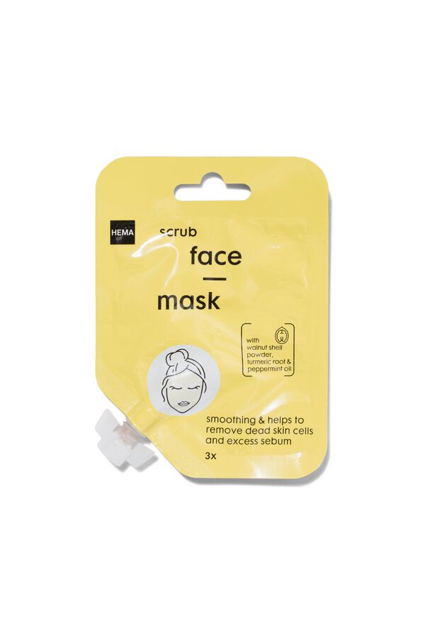 masque visage exfoliant - 17800034 - HEMA