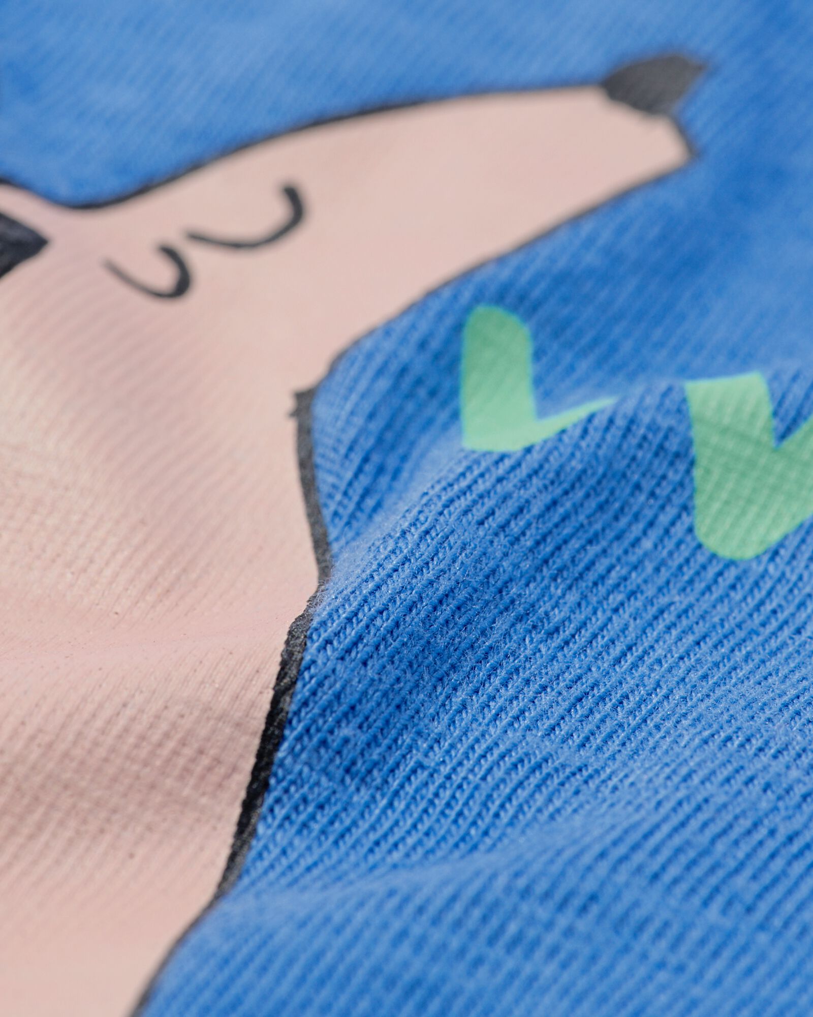 t-shirt b&eacute;b&eacute; chien bleu vif - 33113470BRIGHTBLUE - HEMA