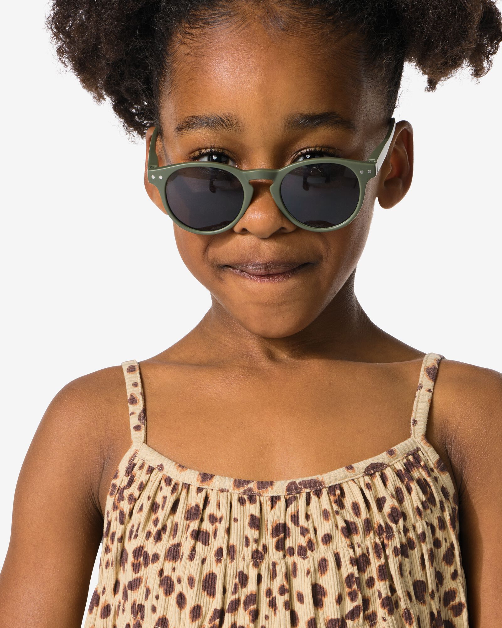 Kinderkleid Leopard sandfarben - 30859604SAND - HEMA