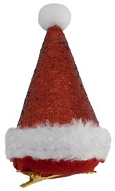 Haarspange Weihnachtsmütze, 12 cm - 25260015 - HEMA