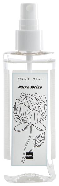 body mist pure bliss natural 100ml - 11280010 - HEMA