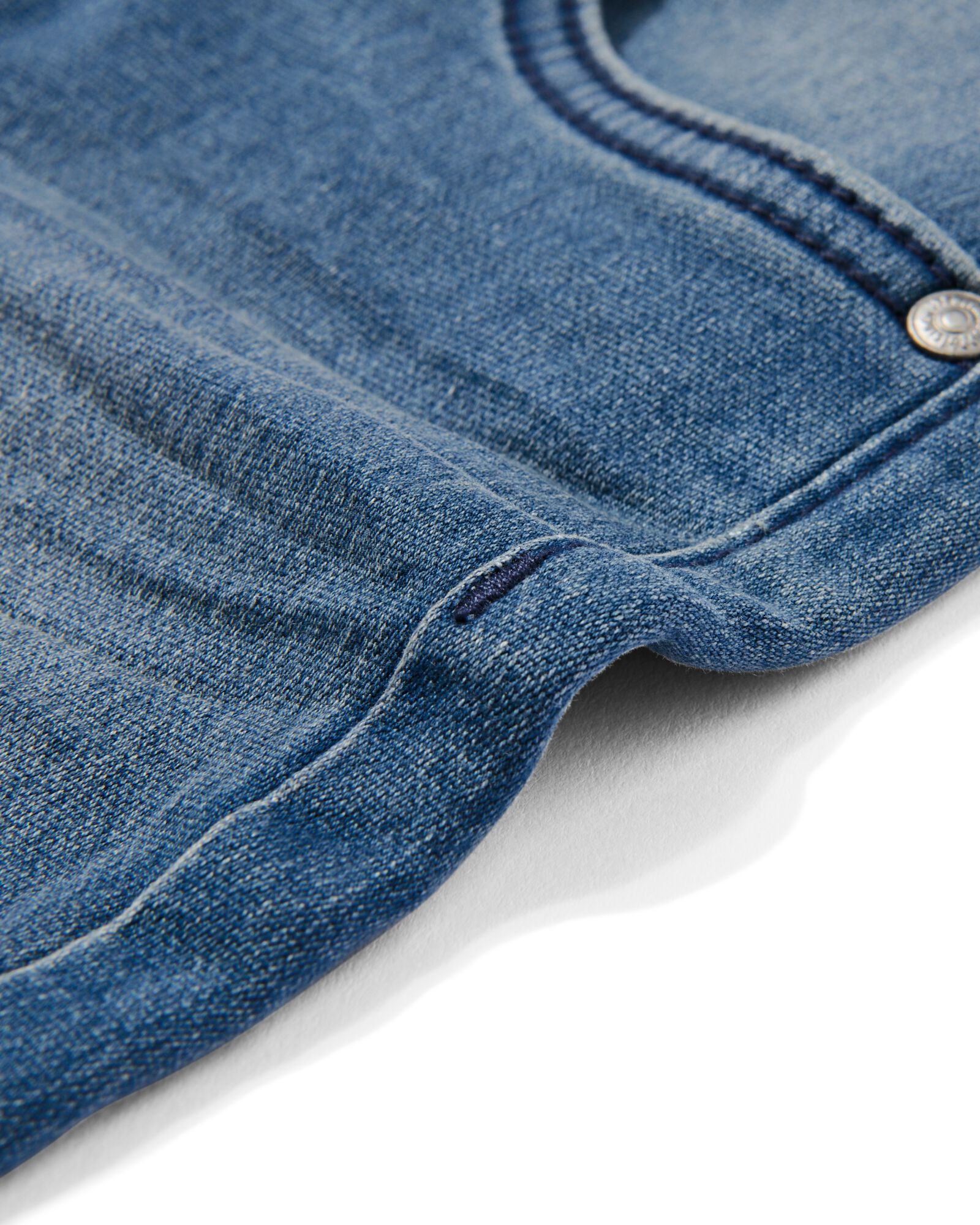 short enfant jogdenim bleu moyen bleu moyen - 30779724MIDBLUE - HEMA