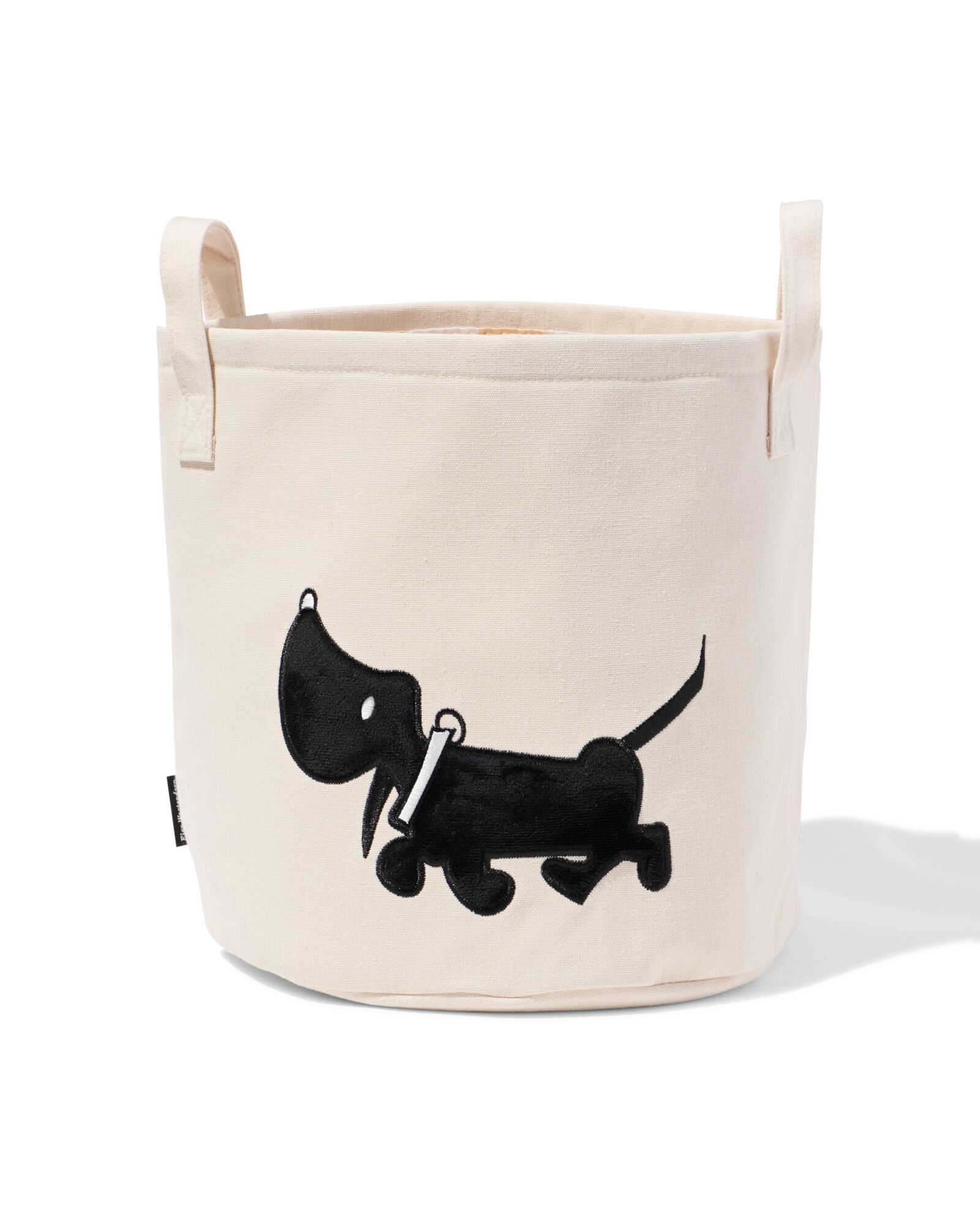 Takkie en Siepie opbergmand 30x30cm beige - 61100352 - HEMA