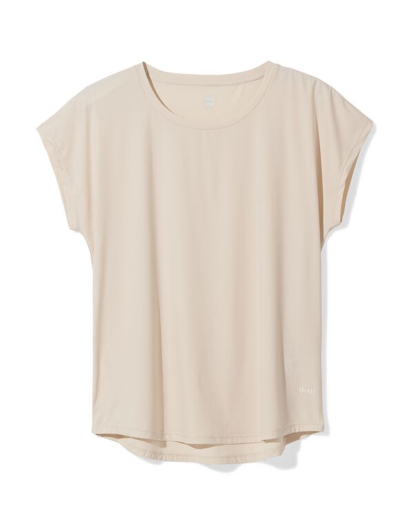 t-shirt de sport femme cr&egrave;me cr&egrave;me - 36050036CREAM - HEMA
