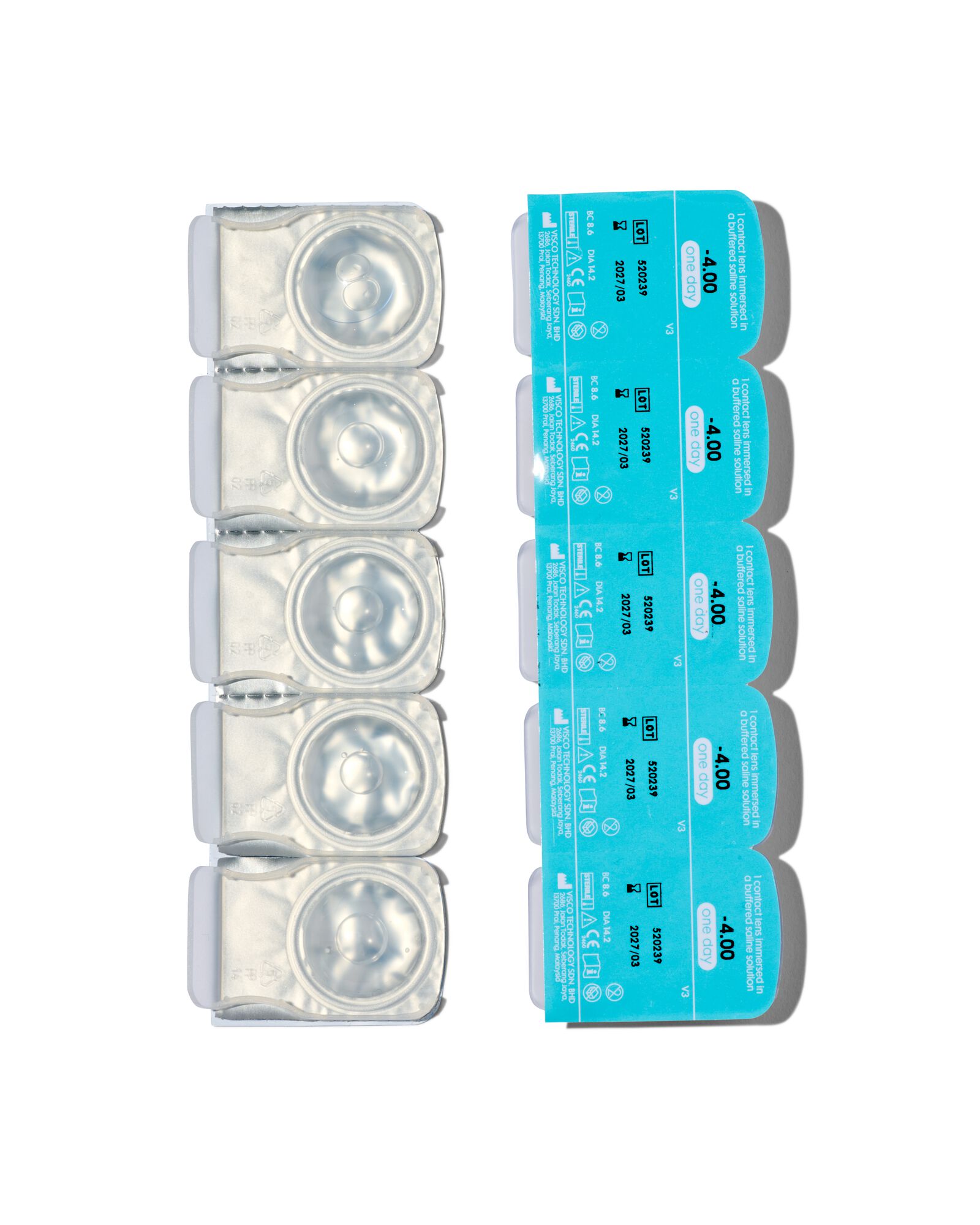 zachte daglenzen -4.00 - 10 stuks - 11973252 - HEMA