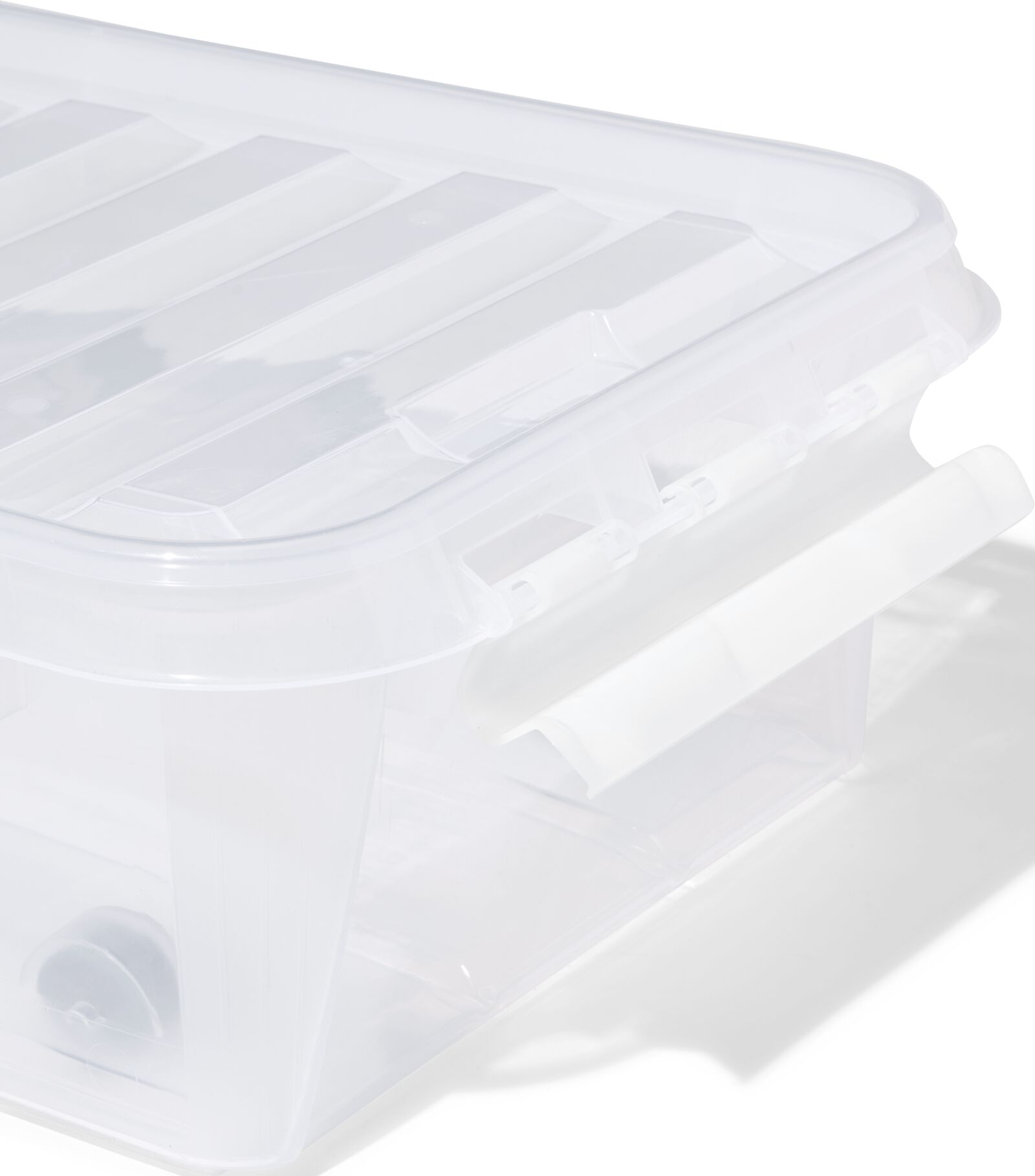 bo&icirc;te &agrave; roulette 31L Paris transparent 72x40x20 72 x 40 x 20 Paris - 39822328 - HEMA