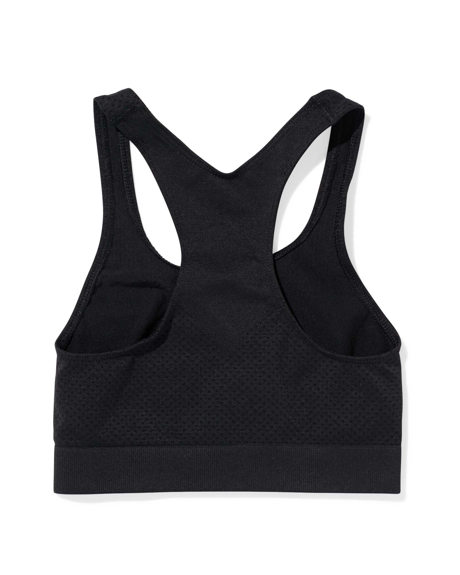 Kindersporttop nahtlos schwarz schwarz - 30660119BLACK - HEMA