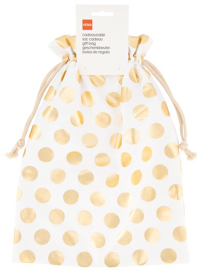 sac cadeau 36x28 pois dor&eacute;s - 14700497 - HEMA
