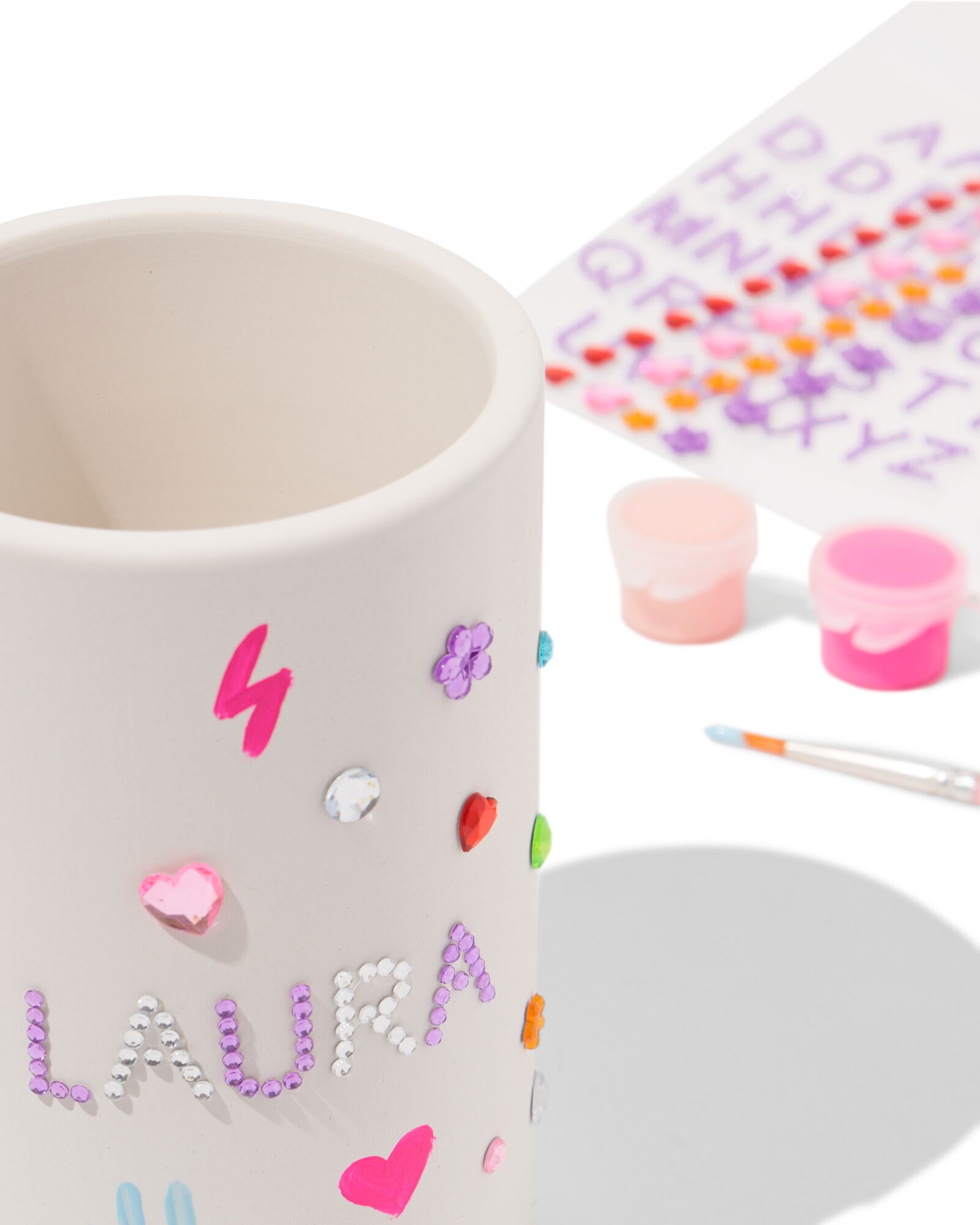 pennenbakje decoratie set - 15900574 - HEMA