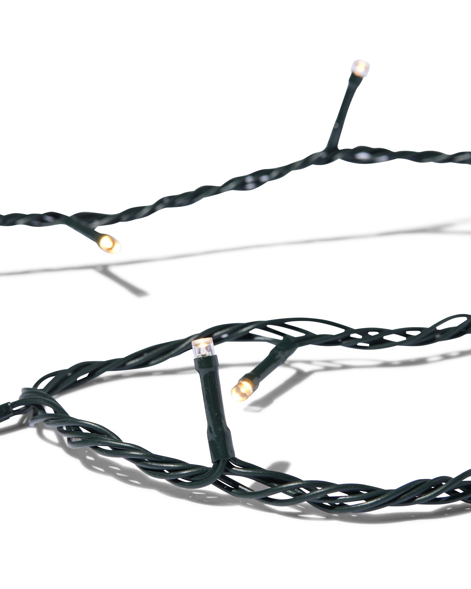 lichtsnoer 12m met 100 LED lampjes twinkelend voor binnen en buiten - 25510010 - HEMA