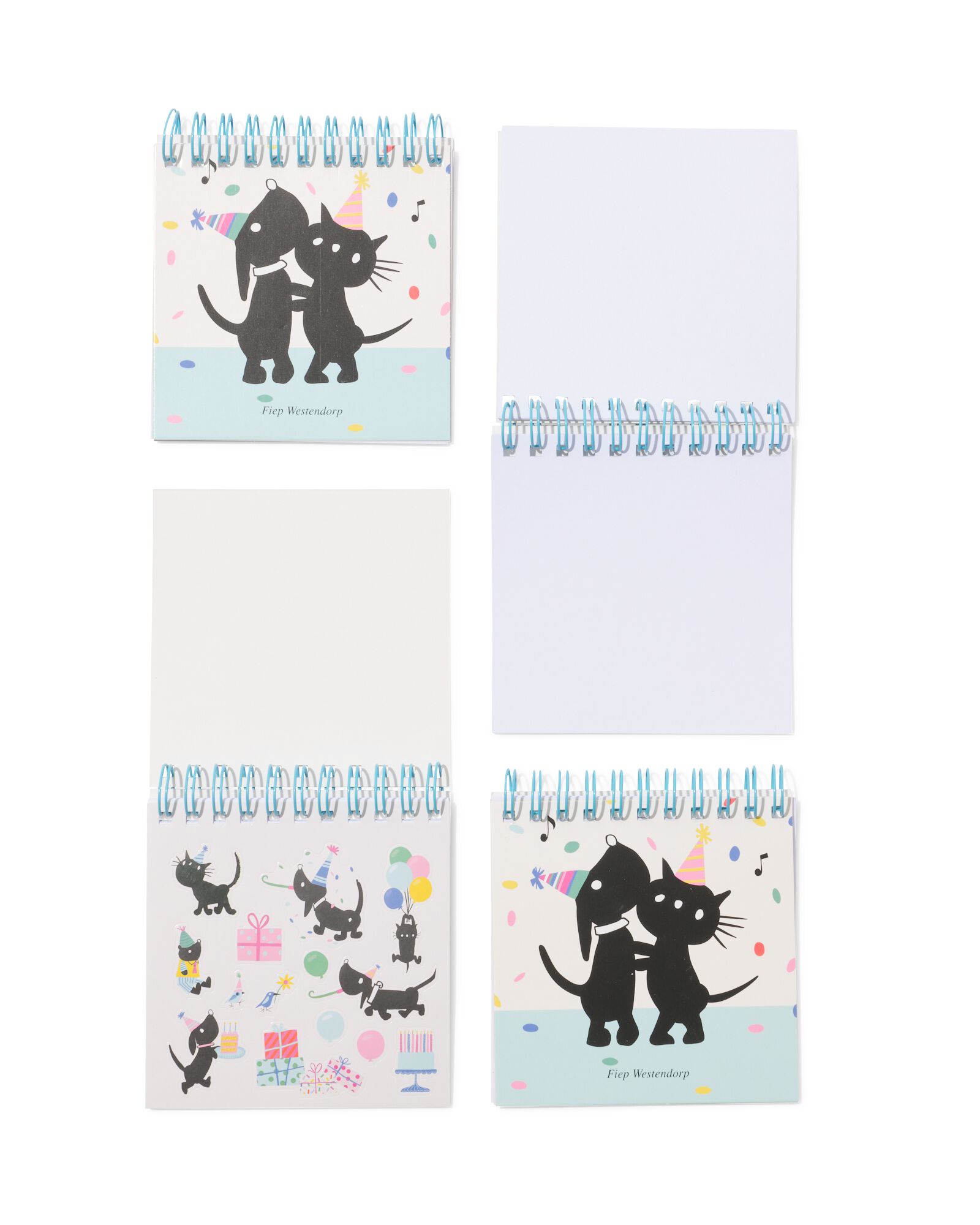 Takkie en Siepie uitdeelkleurboekjes - 4 stuks - 14250427 - HEMA