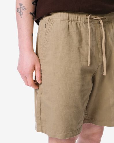 short homme Wes coupe r&eacute;guli&egrave;re beige beige - 2149620BEIGE - HEMA