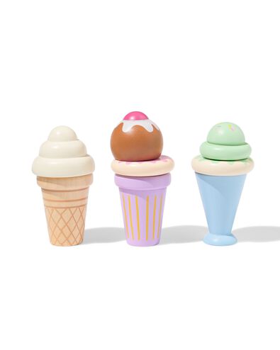 glaces 15x20x10 bois - 15100335 - HEMA