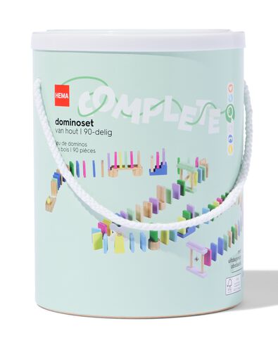 dominoset hout 88-delig - 15100587 - HEMA