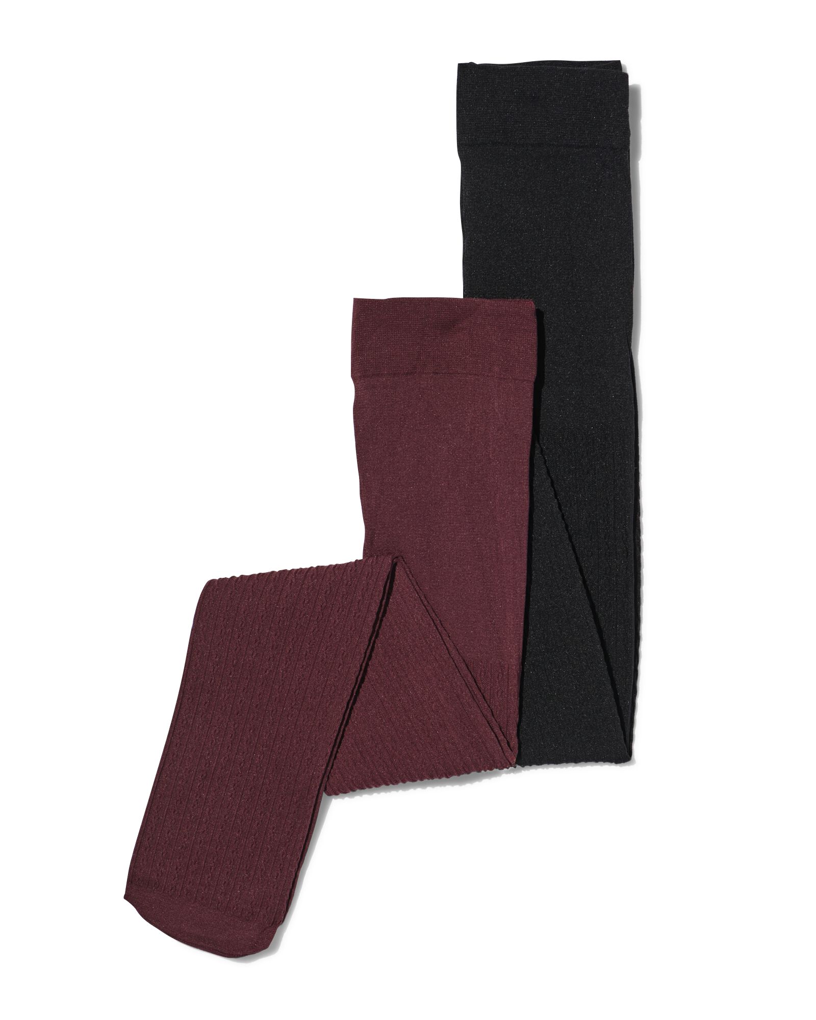 collants enfant motif torsad&eacute;  rouge fonc&eacute; - 4310560DARKRED - HEMA