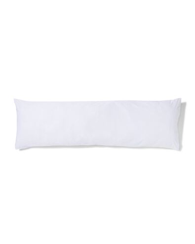 taie d'oreiller 50x160cm coton doux blanc - 5180008 - HEMA