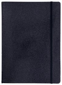 Notizbuch, DIN A4, schwarz, blanko - 14110197 - HEMA