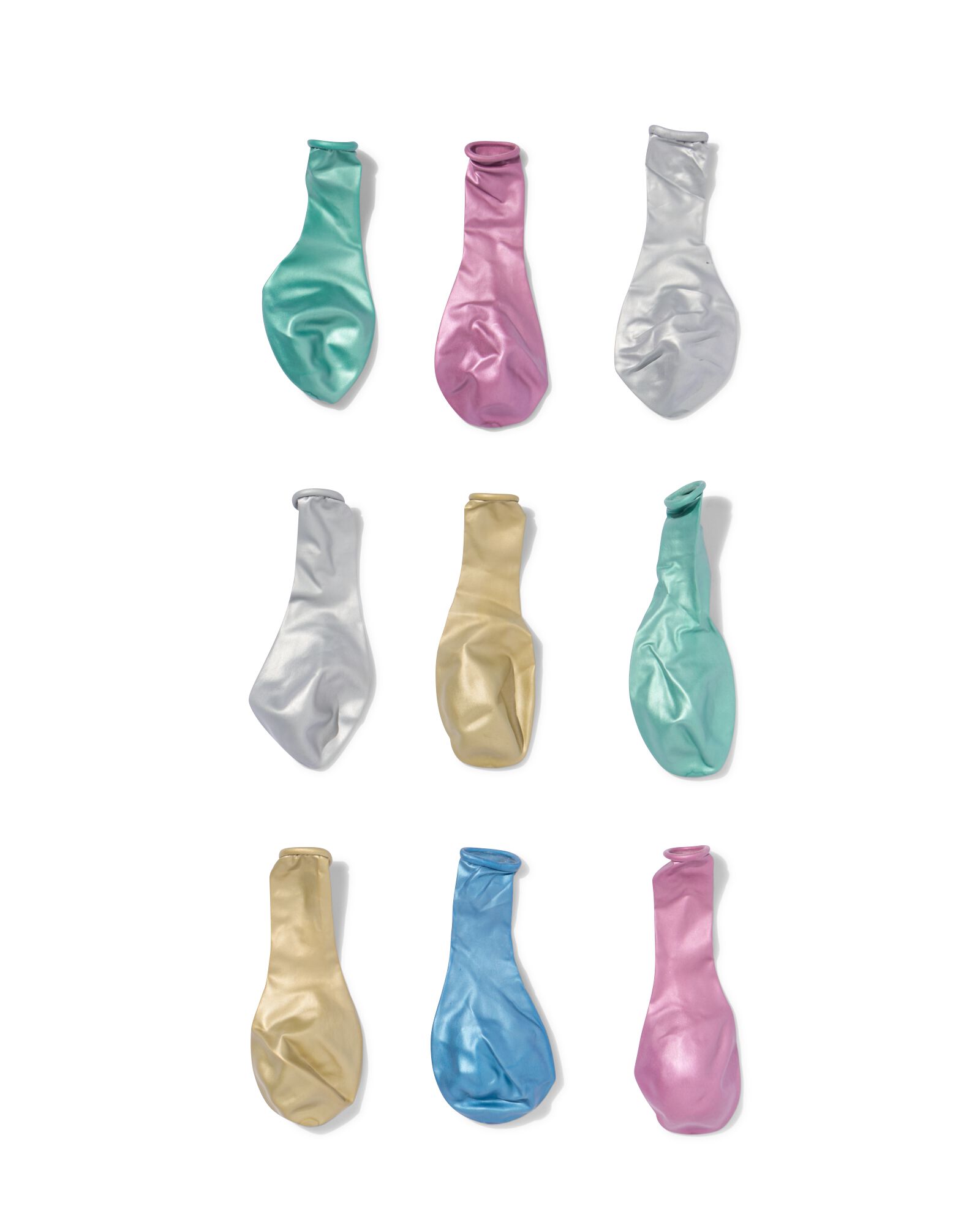 ballons &Oslash;23cm brillant - 10 pi&egrave;ces - 14250024 - HEMA