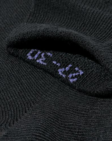 Kinder-Kurzs&ouml;ckchen mit Baumwolle &ndash; 5 Paar schwarz schwarz - 1000002041 - HEMA