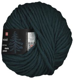 fil de laine 50g vert foncé - 1400220 - HEMA